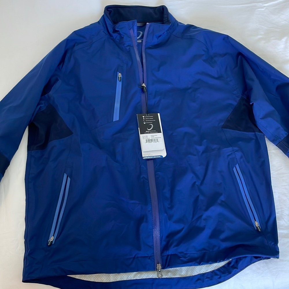 Zero Restriction Pinnacle Men’s Rain Jacket - Dark Blue